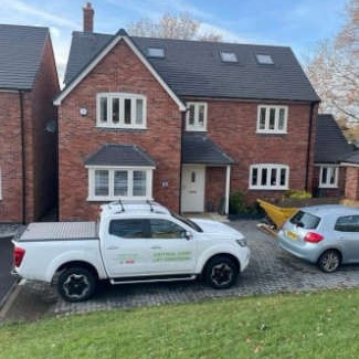 Start of our recent loft conversion in Lichfield, Staffordshire