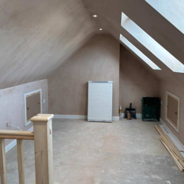 Repton Luxury Velux Loft Conversion for new bedroom and shower room