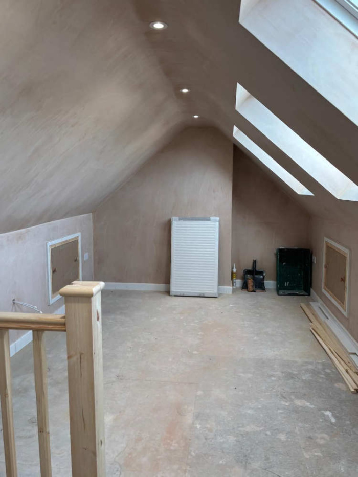 Velux Loft Conversion in Repton, Derbyshire Repton Luxury Velux Loft Conversion for new bedroom and shower room