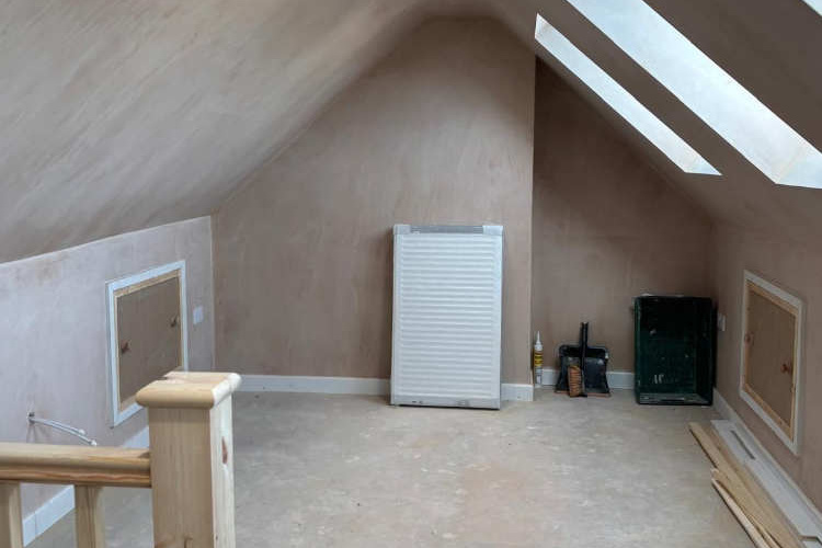 Velux Loft Conversion in Repton, Derbyshire Repton Luxury Velux Loft Conversion for new bedroom and shower room