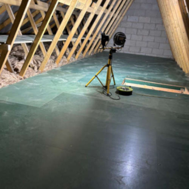Loft Boarding Work In Progress