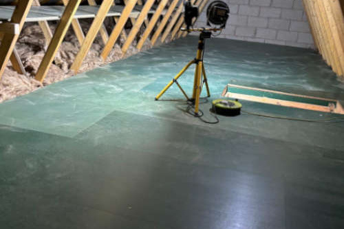 Loft Boarding Work In Progress