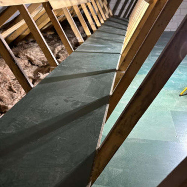 Loft Boarding Start Of Job