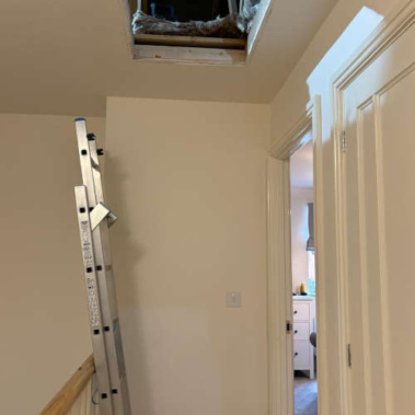 Loft Boarding Open Entrance