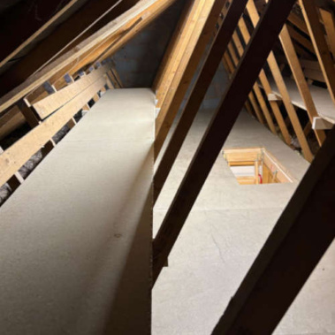 Loft Boarding Nearly Complete